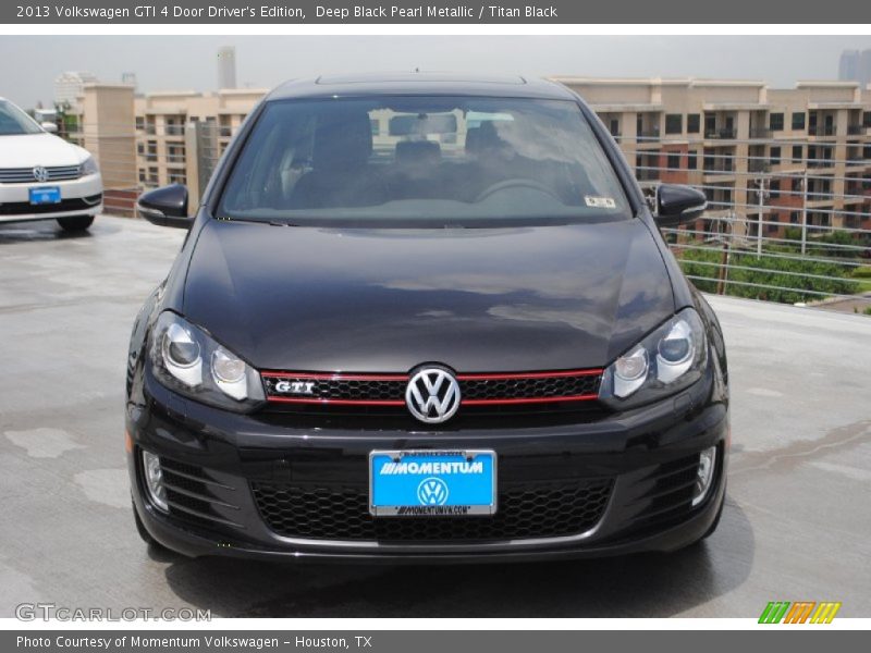 Deep Black Pearl Metallic / Titan Black 2013 Volkswagen GTI 4 Door Driver's Edition