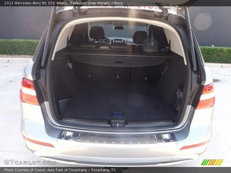 Palladium Silver Metallic / Black 2013 Mercedes-Benz ML 350 4Matic