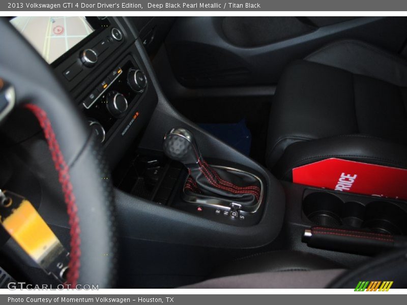 Deep Black Pearl Metallic / Titan Black 2013 Volkswagen GTI 4 Door Driver's Edition
