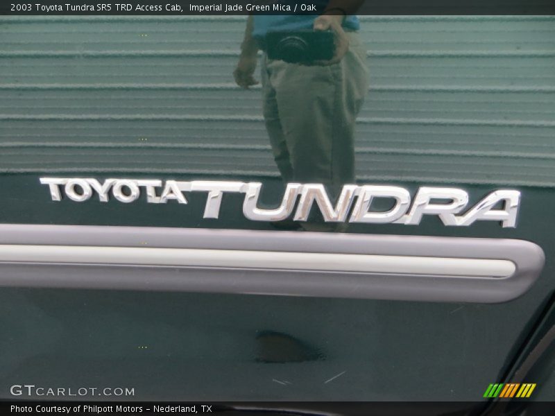 Imperial Jade Green Mica / Oak 2003 Toyota Tundra SR5 TRD Access Cab