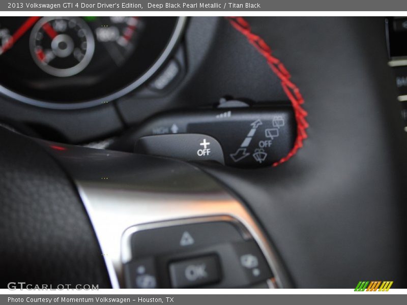 Deep Black Pearl Metallic / Titan Black 2013 Volkswagen GTI 4 Door Driver's Edition