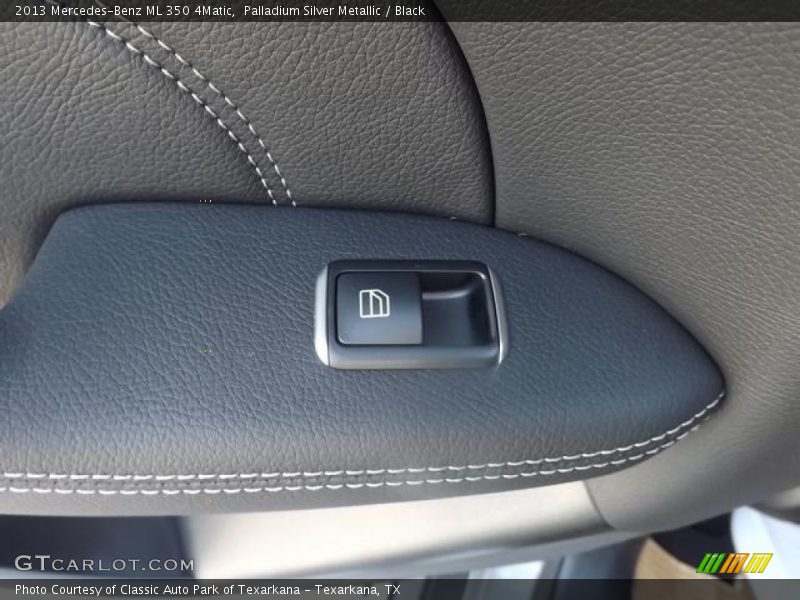 Palladium Silver Metallic / Black 2013 Mercedes-Benz ML 350 4Matic