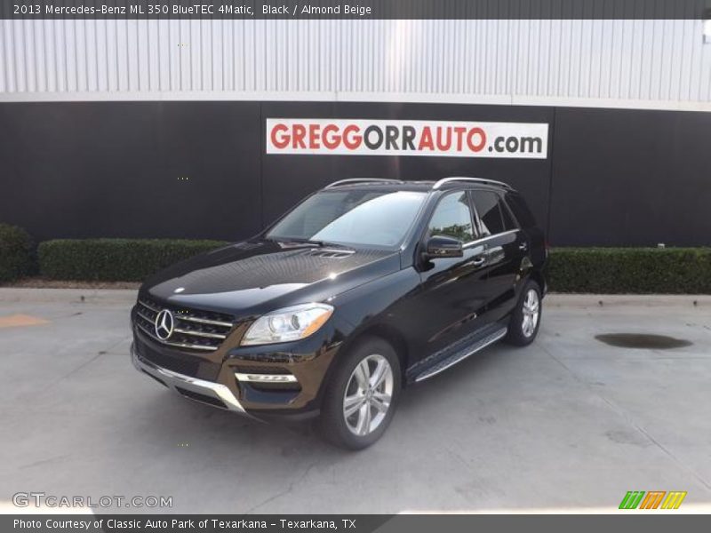 Black / Almond Beige 2013 Mercedes-Benz ML 350 BlueTEC 4Matic