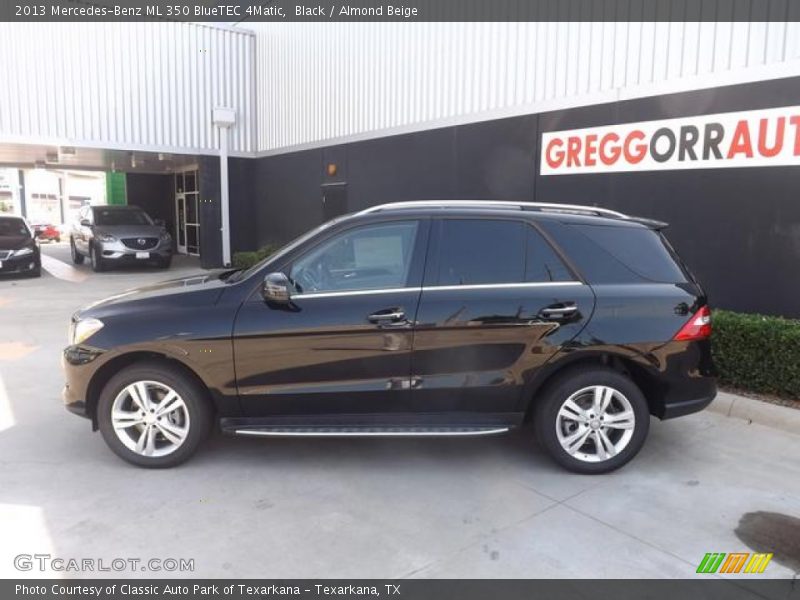 Black / Almond Beige 2013 Mercedes-Benz ML 350 BlueTEC 4Matic