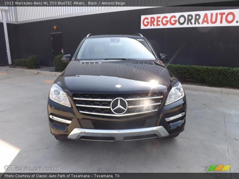 Black / Almond Beige 2013 Mercedes-Benz ML 350 BlueTEC 4Matic