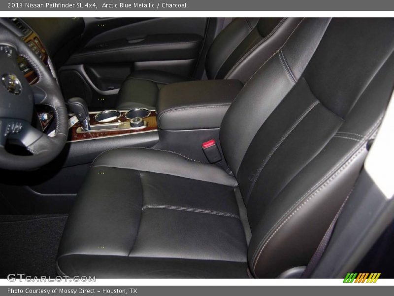 Arctic Blue Metallic / Charcoal 2013 Nissan Pathfinder SL 4x4