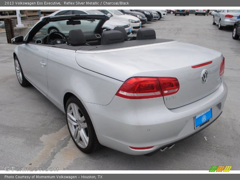 Reflex Silver Metallic / Charcoal/Black 2013 Volkswagen Eos Executive