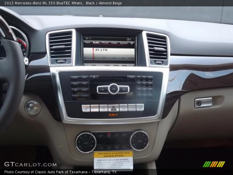 Black / Almond Beige 2013 Mercedes-Benz ML 350 BlueTEC 4Matic