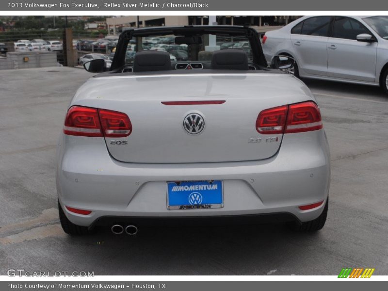 Reflex Silver Metallic / Charcoal/Black 2013 Volkswagen Eos Executive
