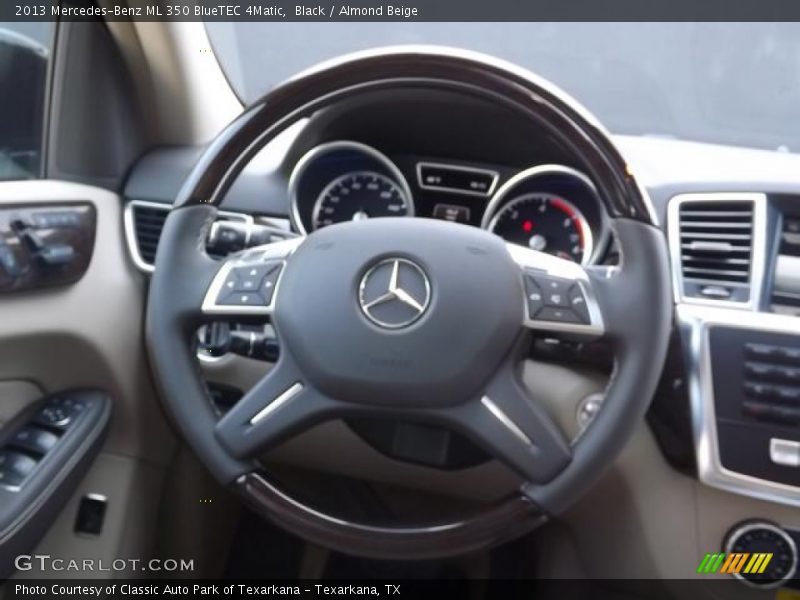 Black / Almond Beige 2013 Mercedes-Benz ML 350 BlueTEC 4Matic