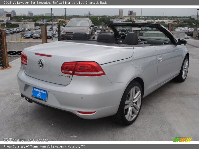 Reflex Silver Metallic / Charcoal/Black 2013 Volkswagen Eos Executive
