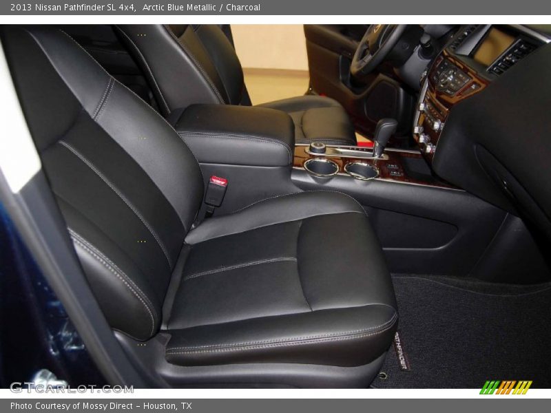 Arctic Blue Metallic / Charcoal 2013 Nissan Pathfinder SL 4x4