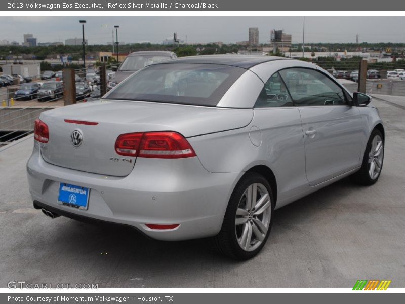 Reflex Silver Metallic / Charcoal/Black 2013 Volkswagen Eos Executive