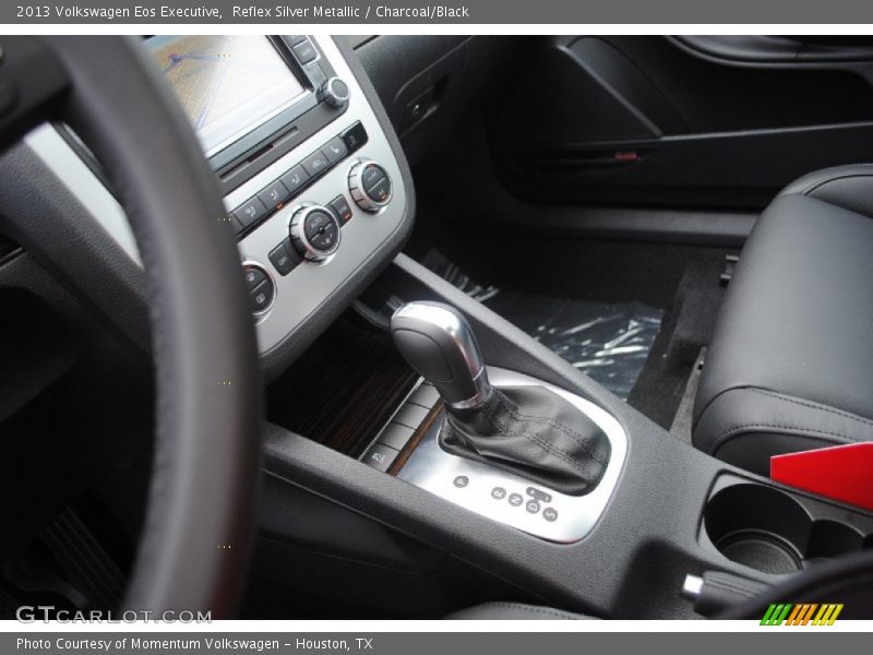 Reflex Silver Metallic / Charcoal/Black 2013 Volkswagen Eos Executive