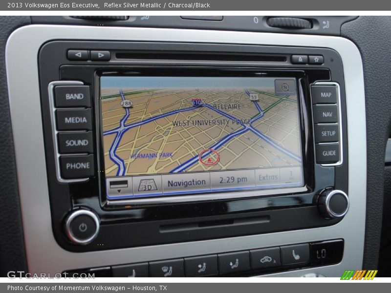 Navigation of 2013 Eos Executive