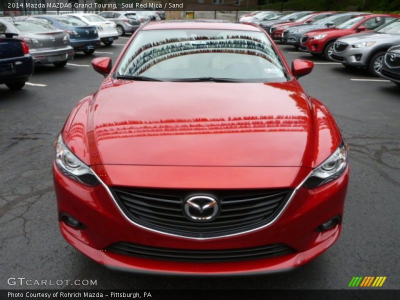 Soul Red Mica / Sand 2014 Mazda MAZDA6 Grand Touring