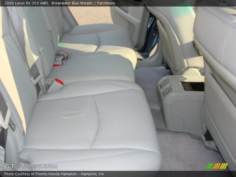 Breakwater Blue Metallic / Parchment 2009 Lexus RX 350 AWD