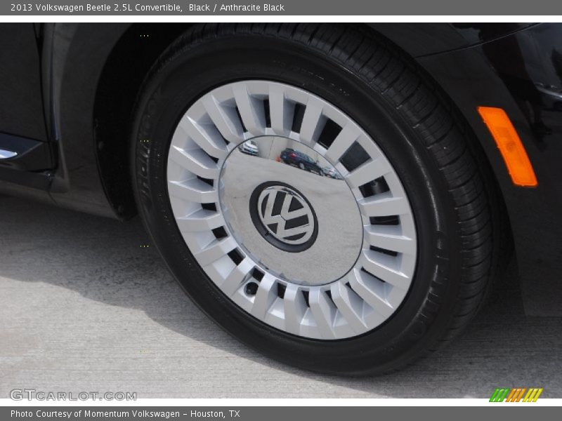 Black / Anthracite Black 2013 Volkswagen Beetle 2.5L Convertible
