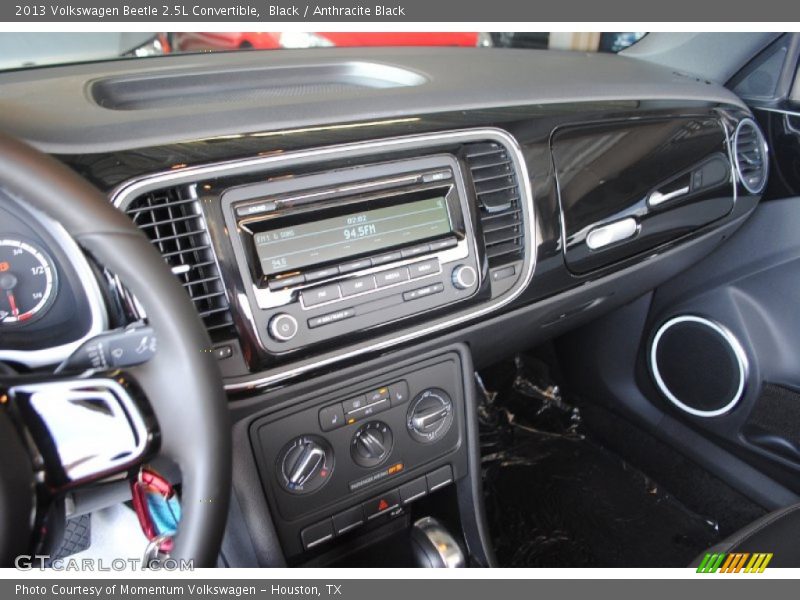 Black / Anthracite Black 2013 Volkswagen Beetle 2.5L Convertible