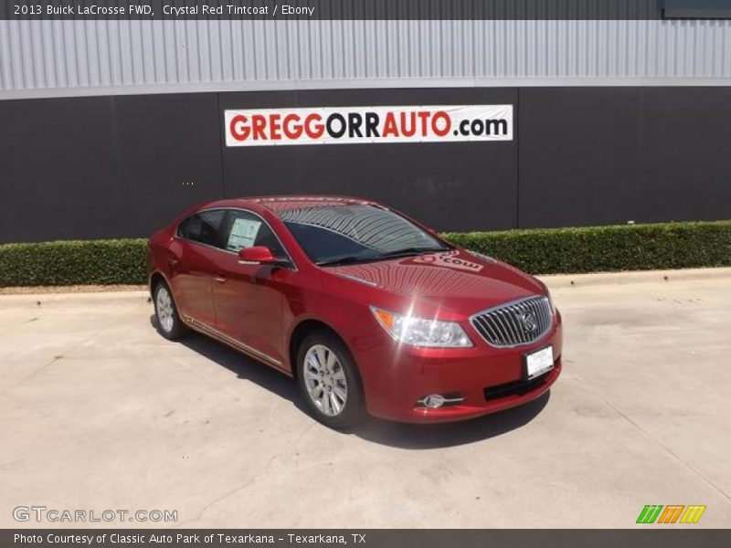 Crystal Red Tintcoat / Ebony 2013 Buick LaCrosse FWD