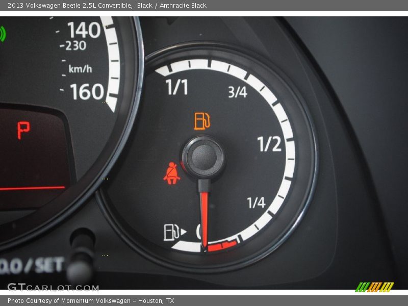 Black / Anthracite Black 2013 Volkswagen Beetle 2.5L Convertible