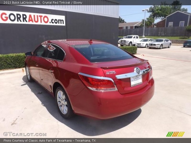 Crystal Red Tintcoat / Ebony 2013 Buick LaCrosse FWD