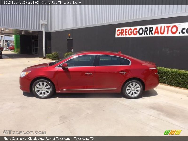Crystal Red Tintcoat / Ebony 2013 Buick LaCrosse FWD
