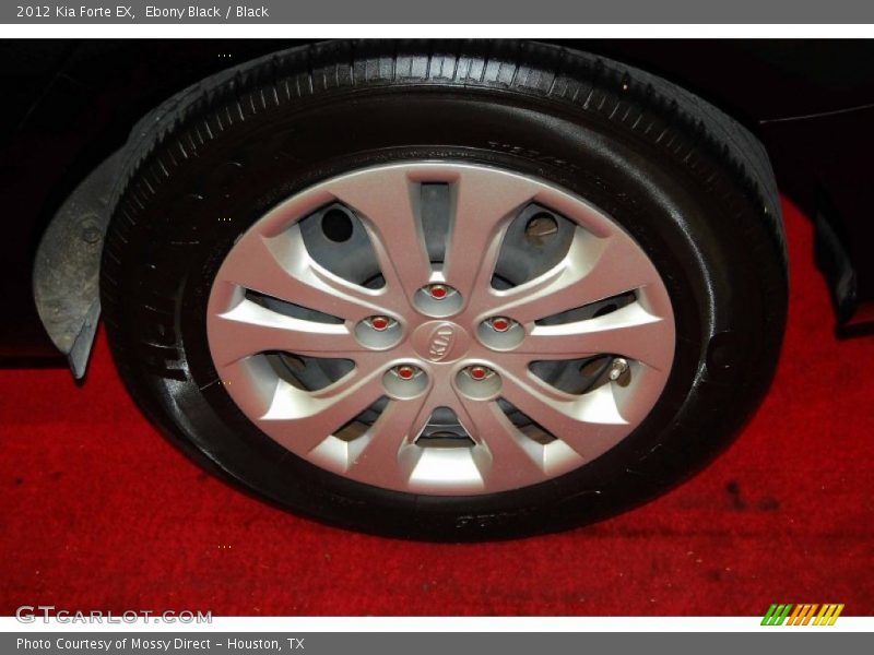 Ebony Black / Black 2012 Kia Forte EX