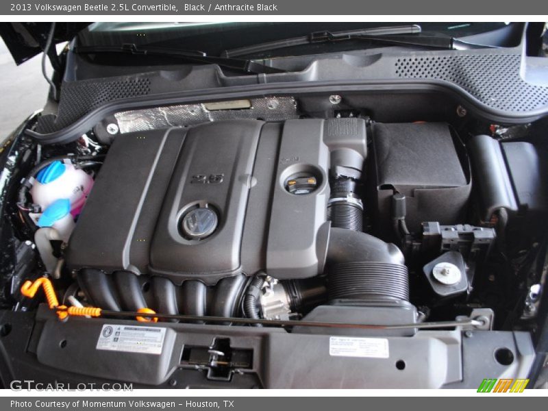 Black / Anthracite Black 2013 Volkswagen Beetle 2.5L Convertible