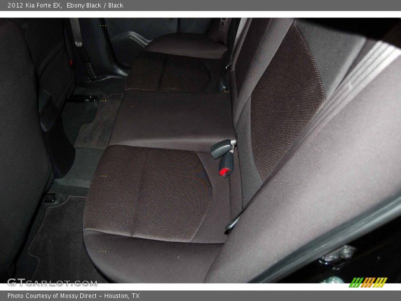 Ebony Black / Black 2012 Kia Forte EX