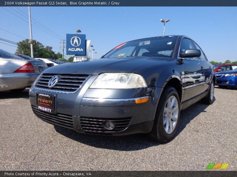 Blue Graphite Metallic / Grey 2004 Volkswagen Passat GLS Sedan