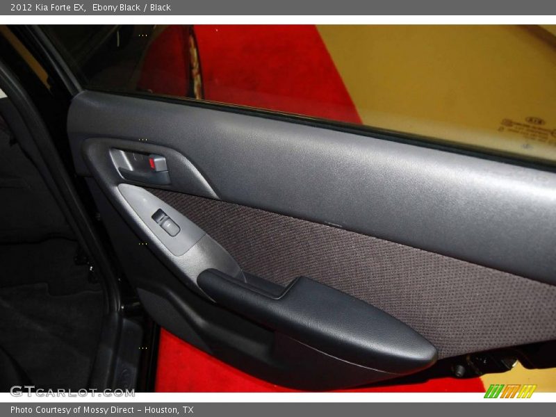 Ebony Black / Black 2012 Kia Forte EX