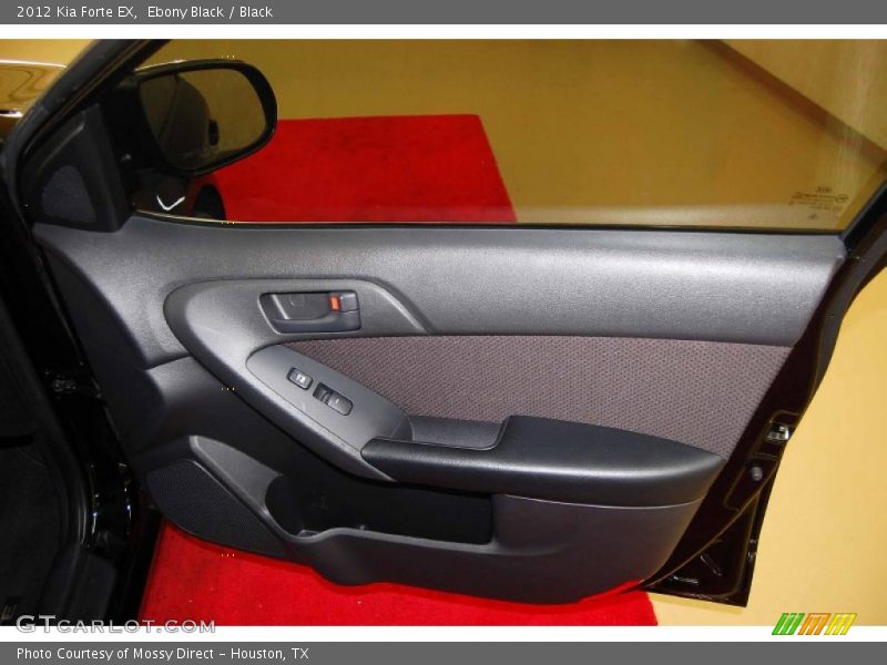 Ebony Black / Black 2012 Kia Forte EX