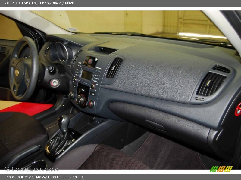 Ebony Black / Black 2012 Kia Forte EX