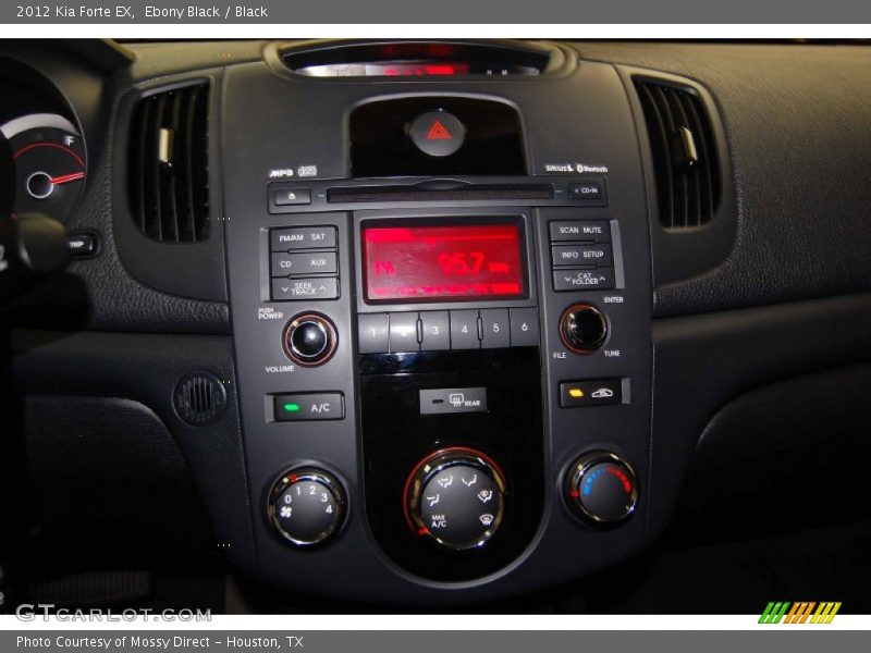 Ebony Black / Black 2012 Kia Forte EX