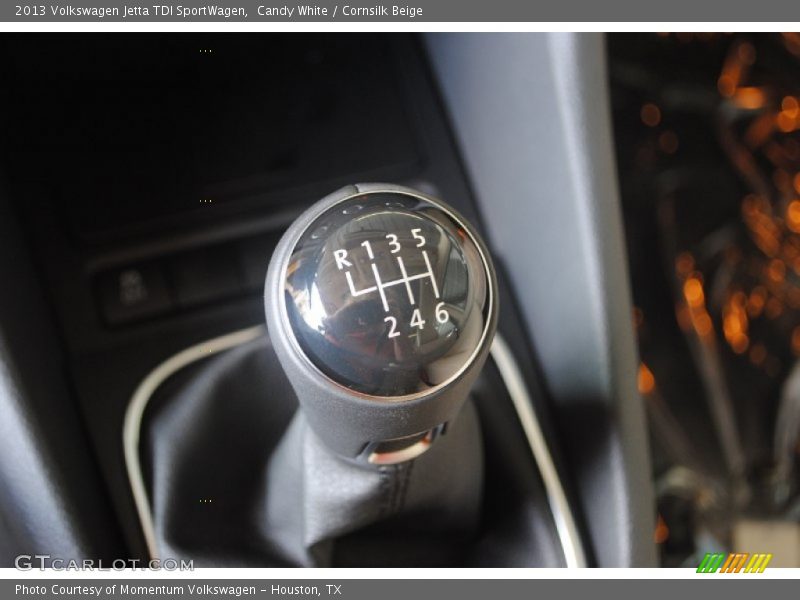 Candy White / Cornsilk Beige 2013 Volkswagen Jetta TDI SportWagen