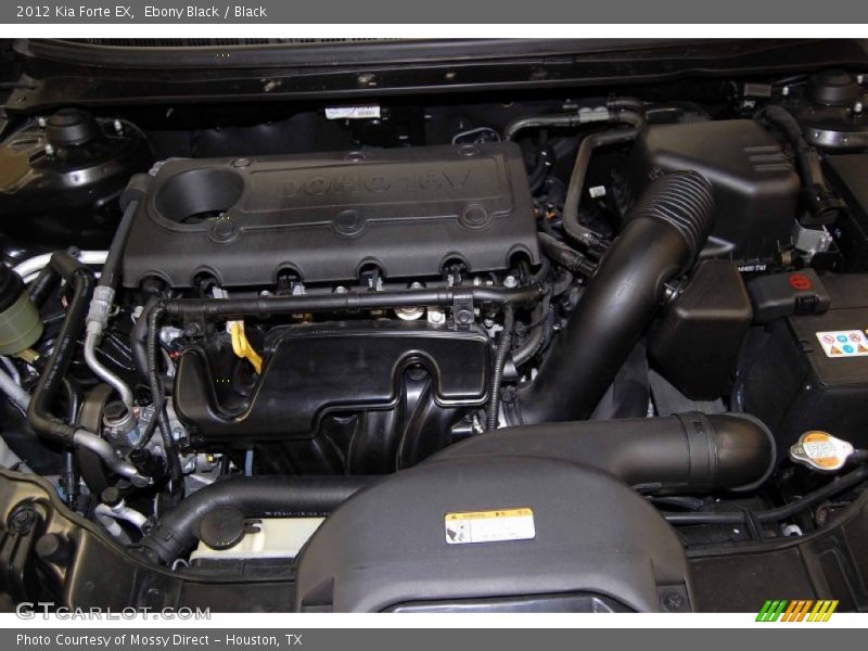Ebony Black / Black 2012 Kia Forte EX