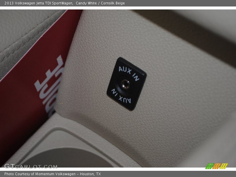 Candy White / Cornsilk Beige 2013 Volkswagen Jetta TDI SportWagen
