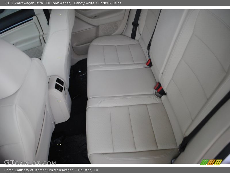 Candy White / Cornsilk Beige 2013 Volkswagen Jetta TDI SportWagen