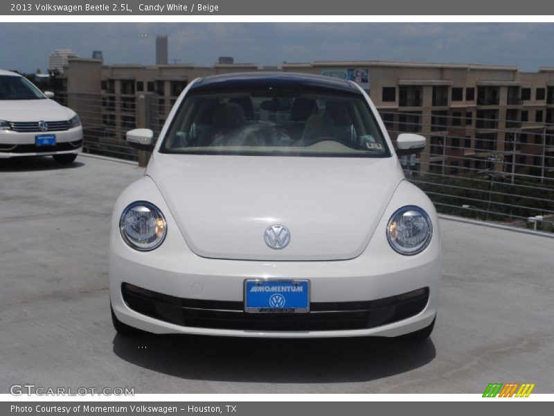 Candy White / Beige 2013 Volkswagen Beetle 2.5L