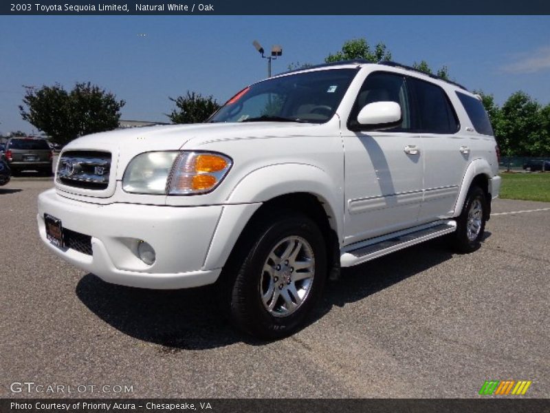 Natural White / Oak 2003 Toyota Sequoia Limited