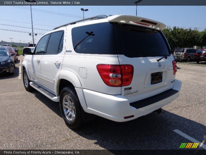 Natural White / Oak 2003 Toyota Sequoia Limited