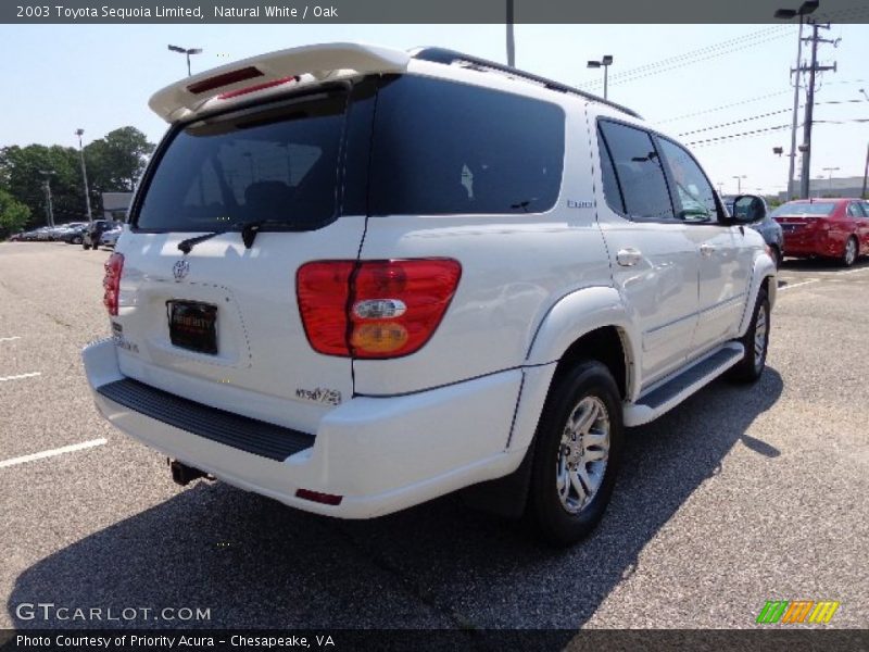 Natural White / Oak 2003 Toyota Sequoia Limited