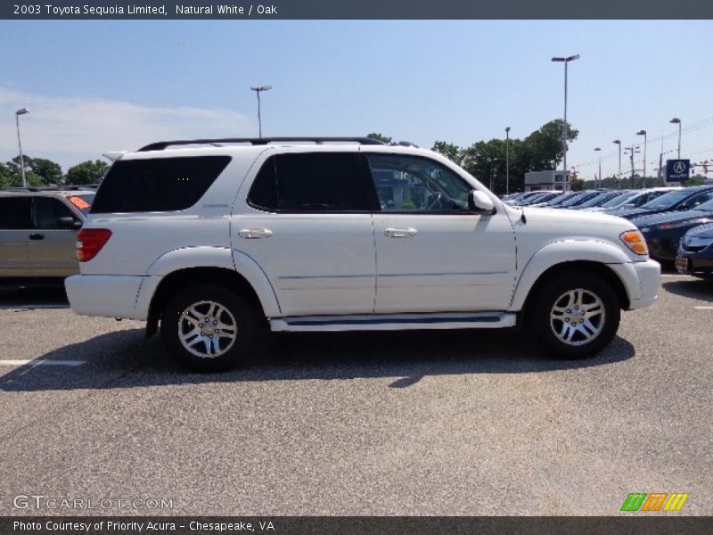 Natural White / Oak 2003 Toyota Sequoia Limited