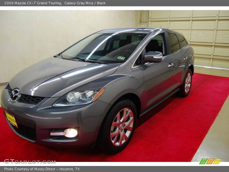 Galaxy Gray Mica / Black 2009 Mazda CX-7 Grand Touring