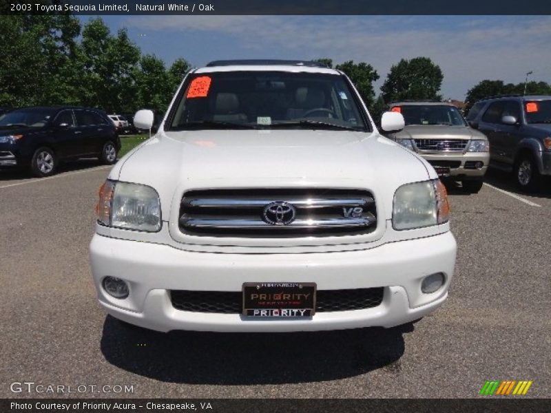Natural White / Oak 2003 Toyota Sequoia Limited
