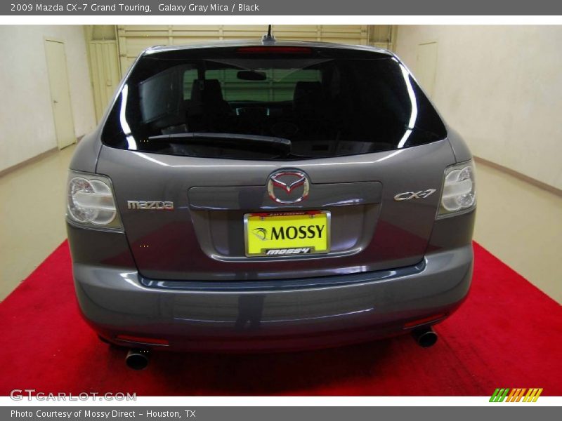 Galaxy Gray Mica / Black 2009 Mazda CX-7 Grand Touring