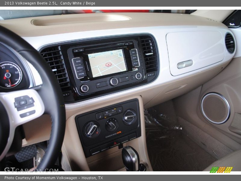 Candy White / Beige 2013 Volkswagen Beetle 2.5L