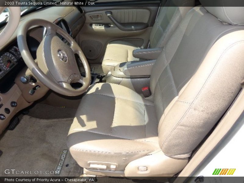 Natural White / Oak 2003 Toyota Sequoia Limited