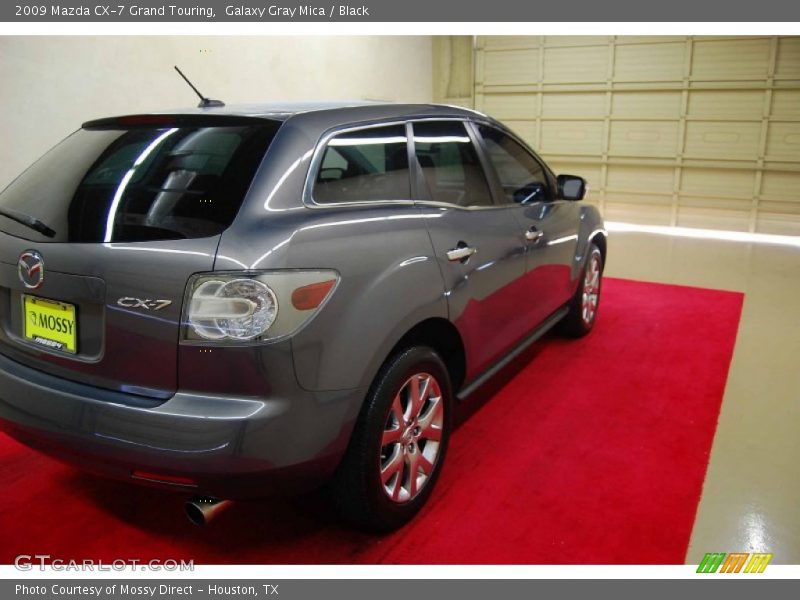 Galaxy Gray Mica / Black 2009 Mazda CX-7 Grand Touring